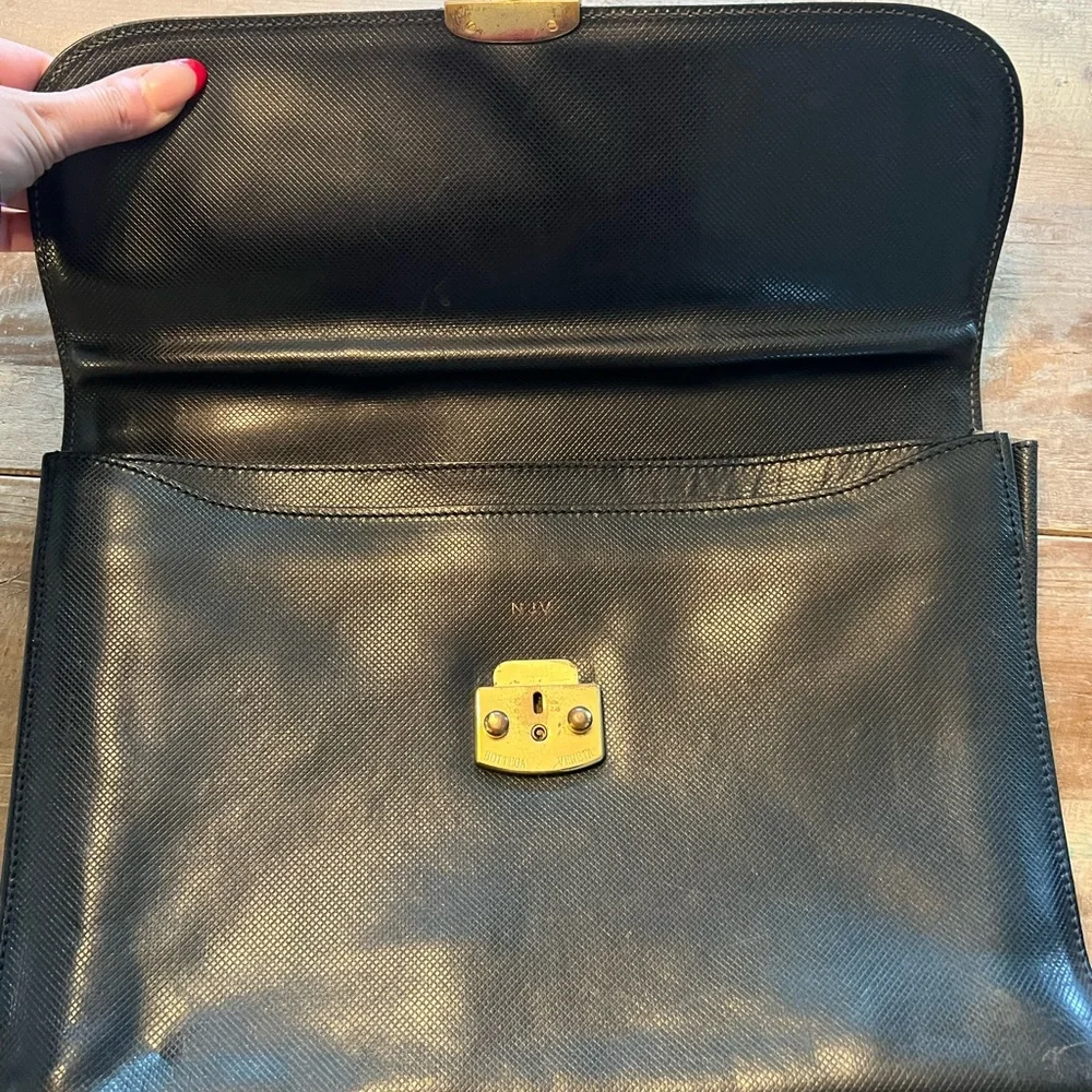 Vintage attaché Bottega veneta laptop bag - Picture 8 of 10